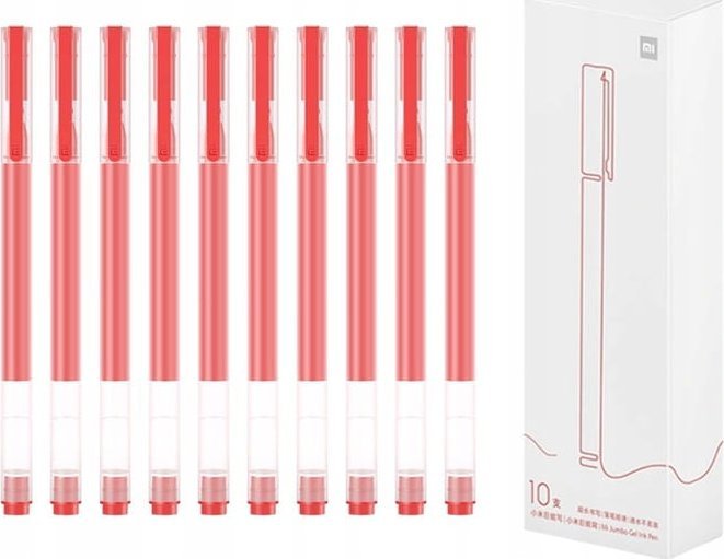Xiaomi BHR8863GL długopis żelowy Czerwony 10 szt.