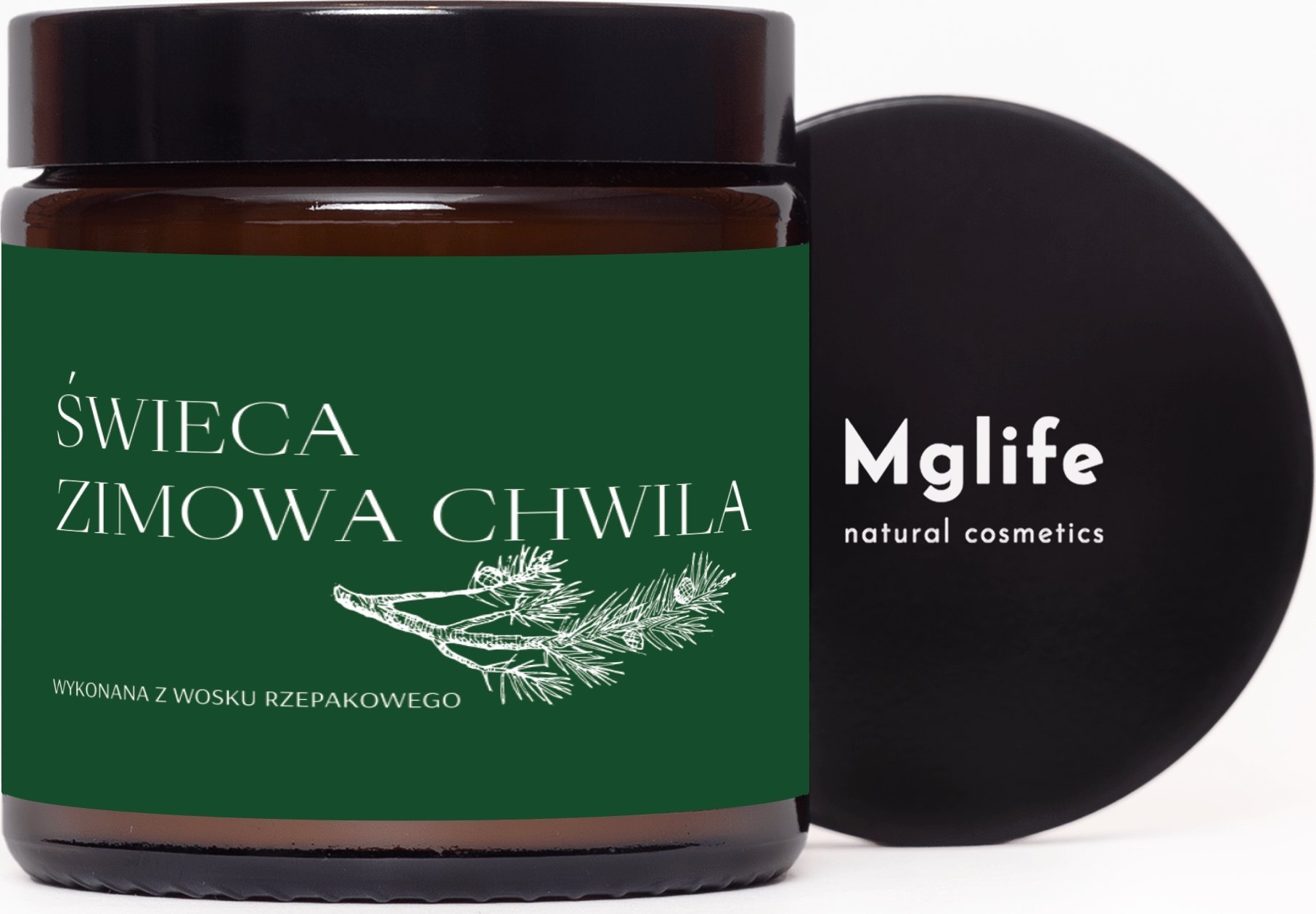 Mglife Mglife Świeca Zimowa Chwila 120 ml