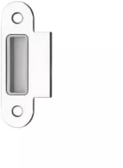 STRIKE PLATE RK91 WHITE ZINC