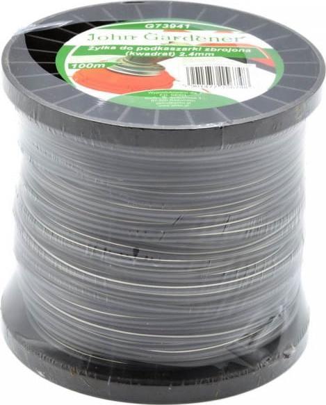 Geko ŻYŁKA DO PODKASZARKI ZBROJONA(KWADRAT) 2,4MMX100M (24) G73941 GEKO