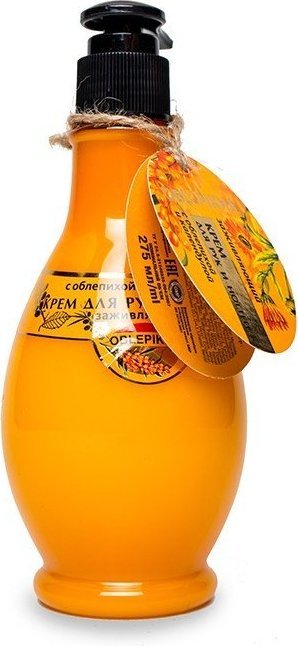 ENERGY OF VITAMINS ENERGY OF VITAMINS Oblepikha Krem do rąk i paznokci z olejkiem z rokitnika i nagietka 275 ml