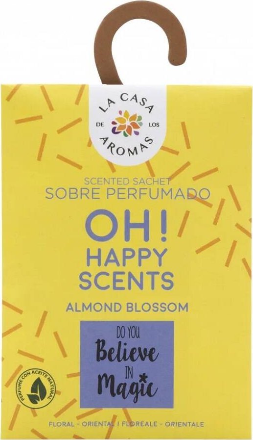 Dyfuzor zapachowy La Casa de los Aromas LA CASA DE LOS AROMAS Oh! Happy Scents saszetka zapachowa Almond Blossom 100ml