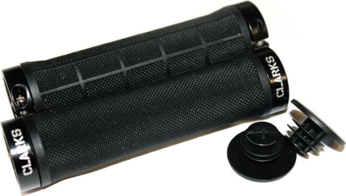 Clarks Chwyty kierownicy CLARK'S CL-G309 LOCK-ON czarne klamry