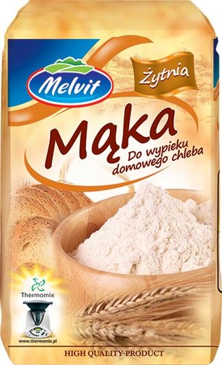 Melvit Maka żytnia do chleba 720 MELVIT 1kg