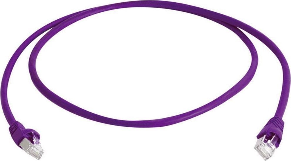 Telegaertner Telegärtner Telegartner MP8 FS 500 - Patch- Cable - RJ- 45 (M) - RJ- 45 (M) - 25cm - SFTP - CAT 6a - violet (L00000A0237)