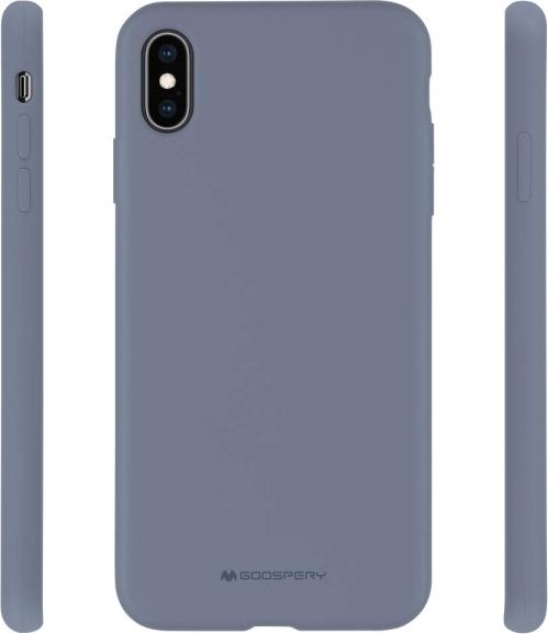 Mercury Silicone iPhone X/Xs lawendowy /lavender gray