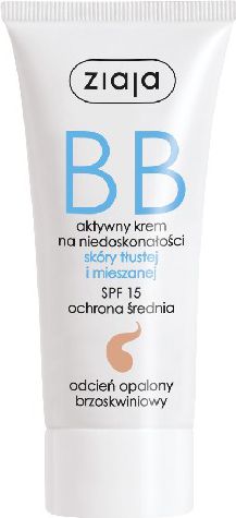 Ziaja Krem BB Do Cery Tłustej i Mieszanej Odcień Opalony 50 ml