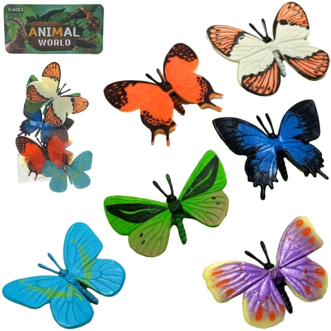 Zestaw motyle 6szt