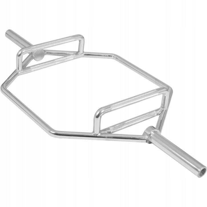 Trap bar gryf do przysiadów martwego ciągu 143 cm