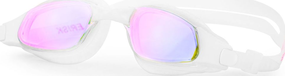 Spokey Okulary pływackie lustrzanki ERISK białe Spokey