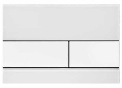 Przycisk spłukujący Tece Square do WC biały (9.240.800)