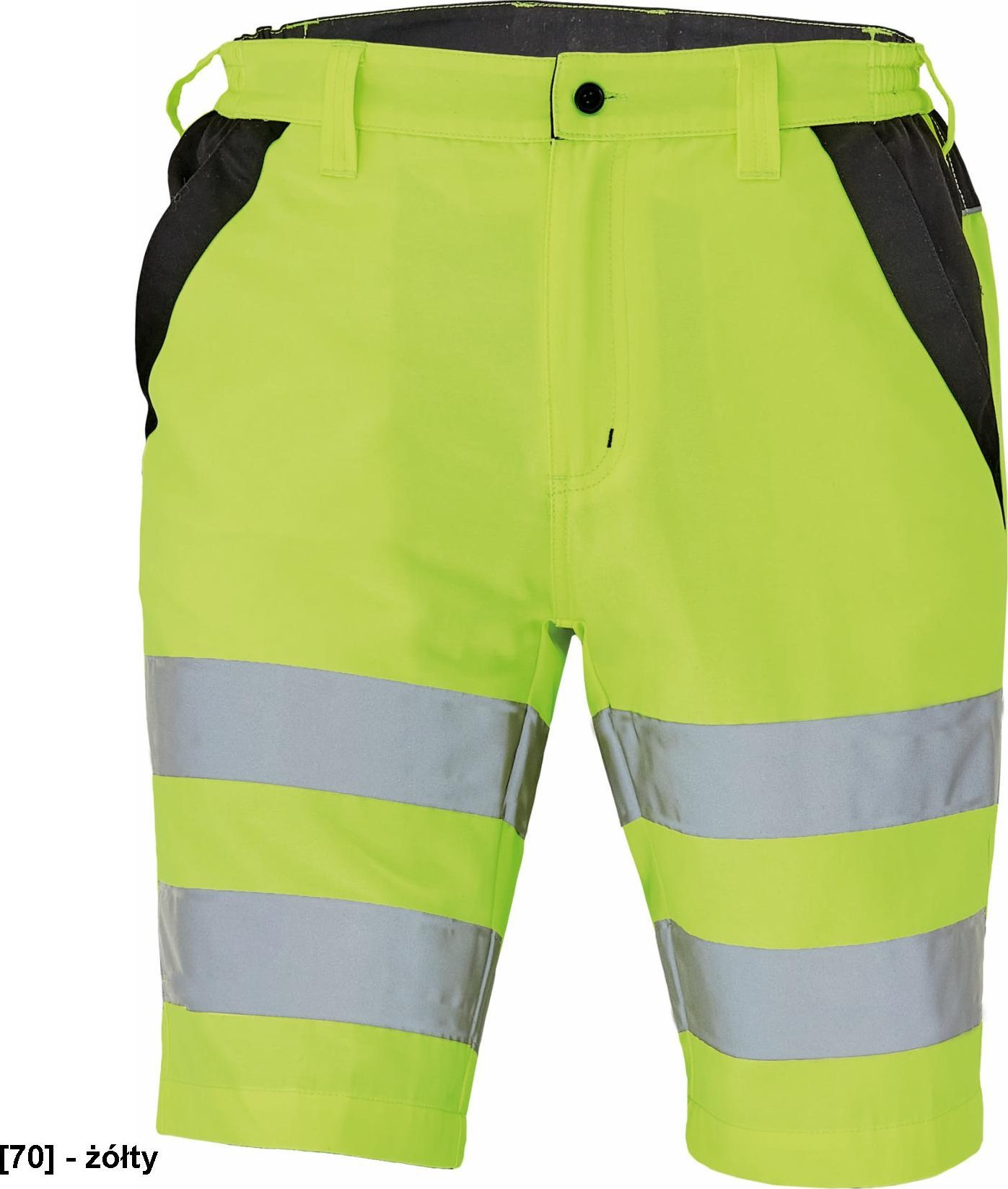 CERVA MAX VIVO HV - spodenki - żółty 44