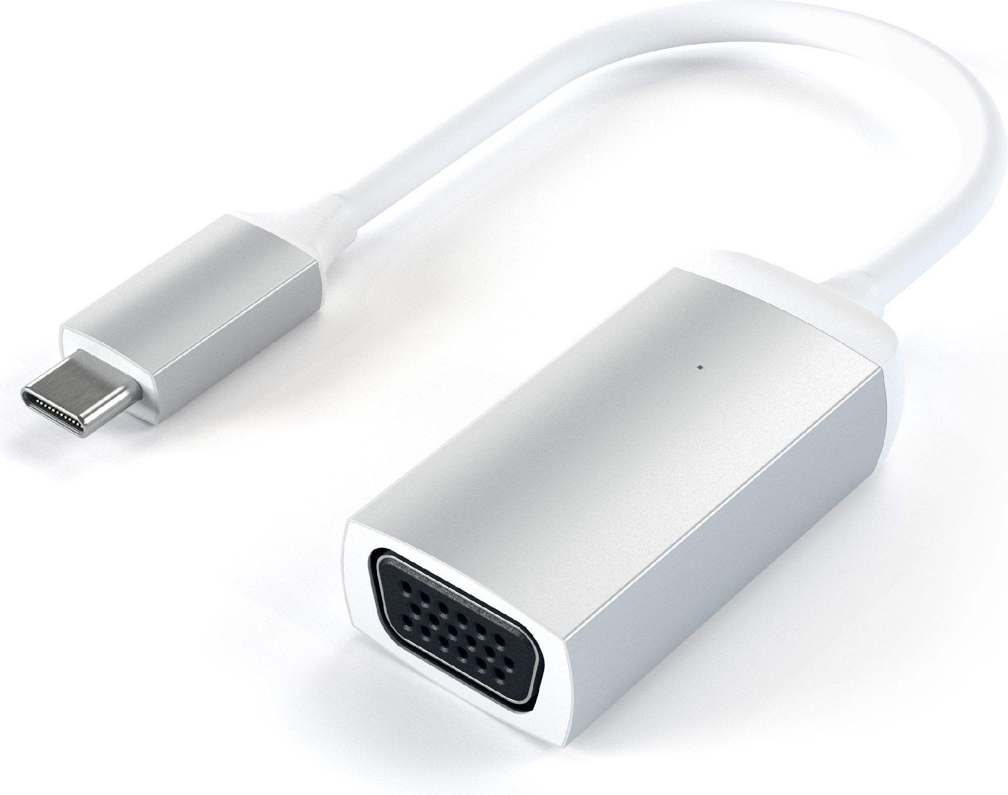 Adapter USB Satechi USB-C - VGA Srebrny (ST-TCVGAS)