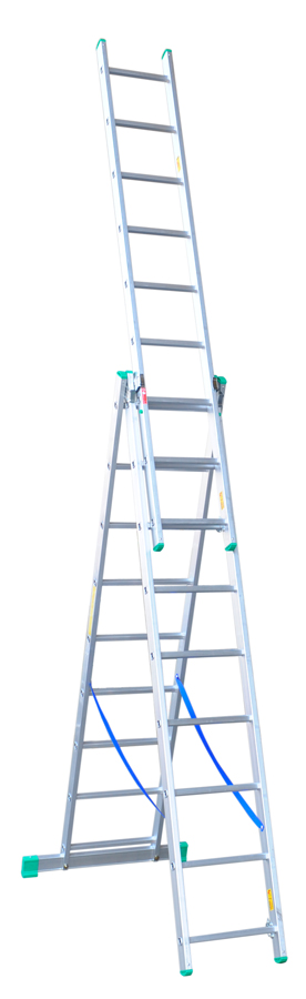 Drabex Drabina wolnostojąca dwustronna aluminiowa 9 stopniowa (DR4209)