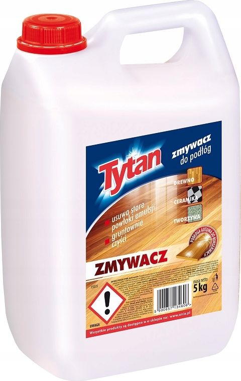 Tytan ZMYWACZ DO PODŁÓG TYTAN TWORZYWA CERAMIKA 5KG