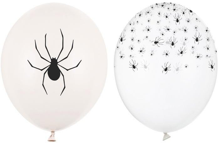 Balony Pająki 30cm 50szt