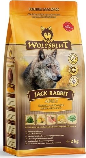 Wolfsblut Wolfsblut Dog Jack Rabbit królik, zając i bataty 2kg