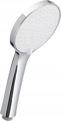 KFA ANGELIT RĄCZKA NATRYSKOWA 3-FUNKCYJNA, SILIKONOWA, BIAŁY-CHROM