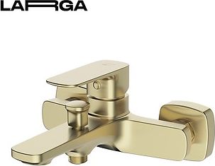 Bateria wannowa Cersanit Linea ścienne złoty