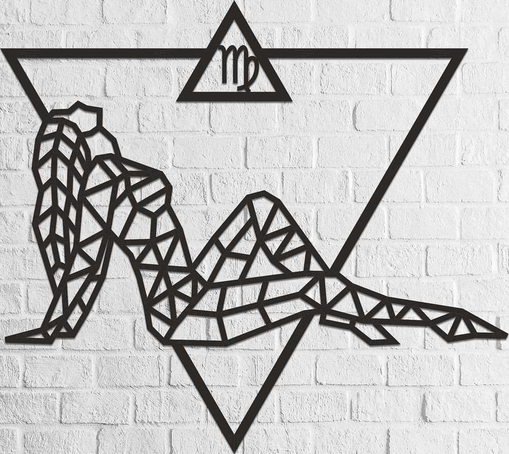 Ewa EWA Drewniane Puzzle 3D Dekoracja Ścienna Panna