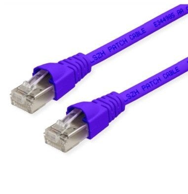 Telegaertner Telegärtner Telegartner MP8 FS 500 - Patch- Cable - RJ- 45 (M) - RJ- 45 (M) - 50cm - SFTP - CAT 6a - violet (L00000A0238)