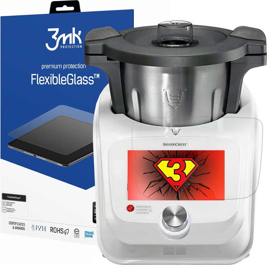 3MK 3mk Szkło hybrydowe Flexible Glass 7H do LIDLOMIX Monsieur Cuisine