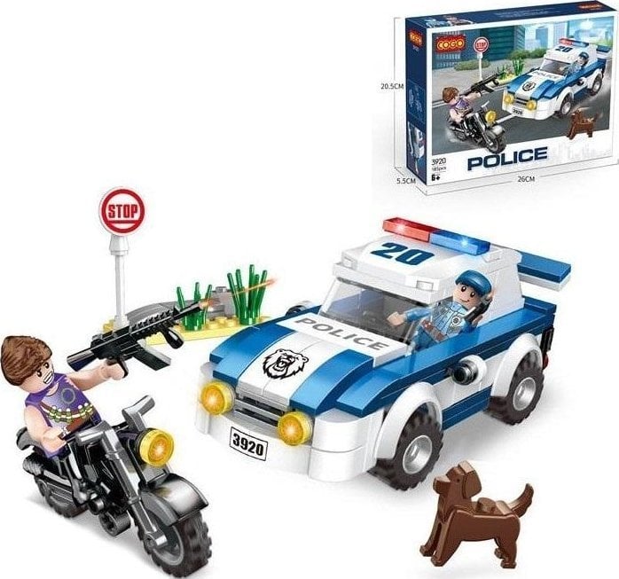 Klocki policyjne 185el