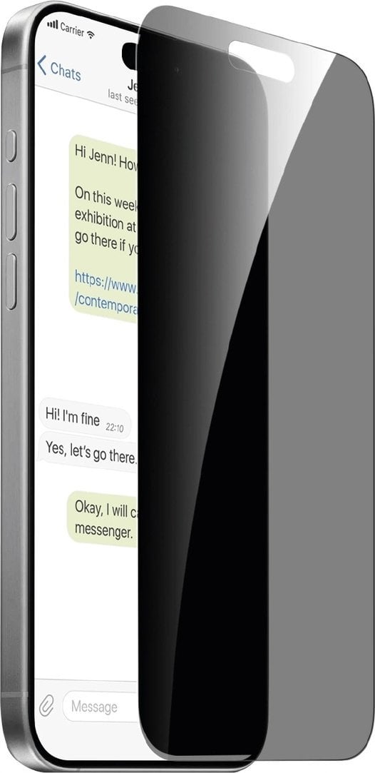Puro Szkło hartowane Puro Privacy Tempered Glass do iPhone 16 Pro Max / iPhone 15 Pro Max