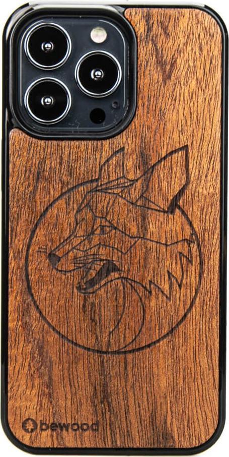 BeWood Drewniane Etui iPhone 13 Pro LIS MERBAU