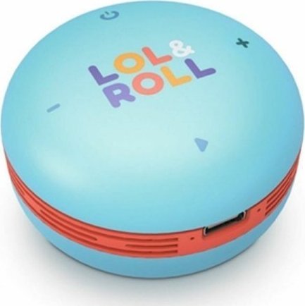 Głośnik Energy Sistem Głośnik Bluetooth Przenośny Lol&Roll Pop Kids Niebieski 5 W 500 mAh