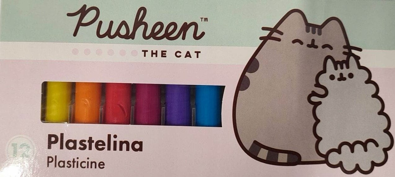 MAJEWSKI Plastelina 12 kolorów Pusheen p10