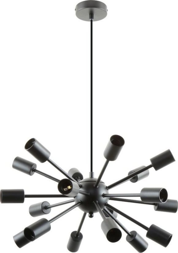 Lampa wisząca Zumaline Żyrandol MANDI A8181-18-MBK Zuma Line