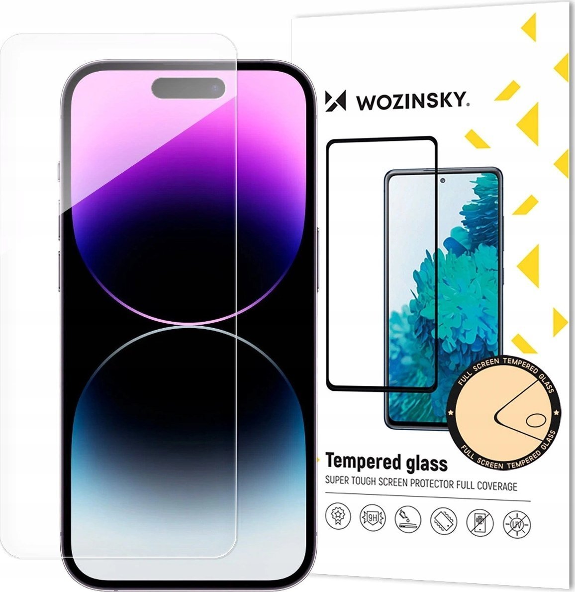 Wozinsky Szkło hybrydowe Wozinsky 9H Flexible Nano Glass na iPhone 16 Plus elastyczne
