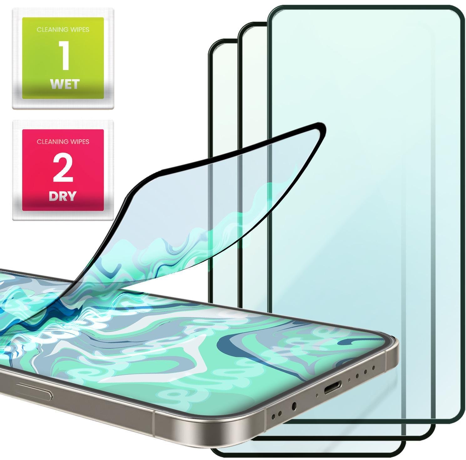 Hello Case 3-PAK Szkło Hybrydowe Do Motorola Moto G34 5G 5D