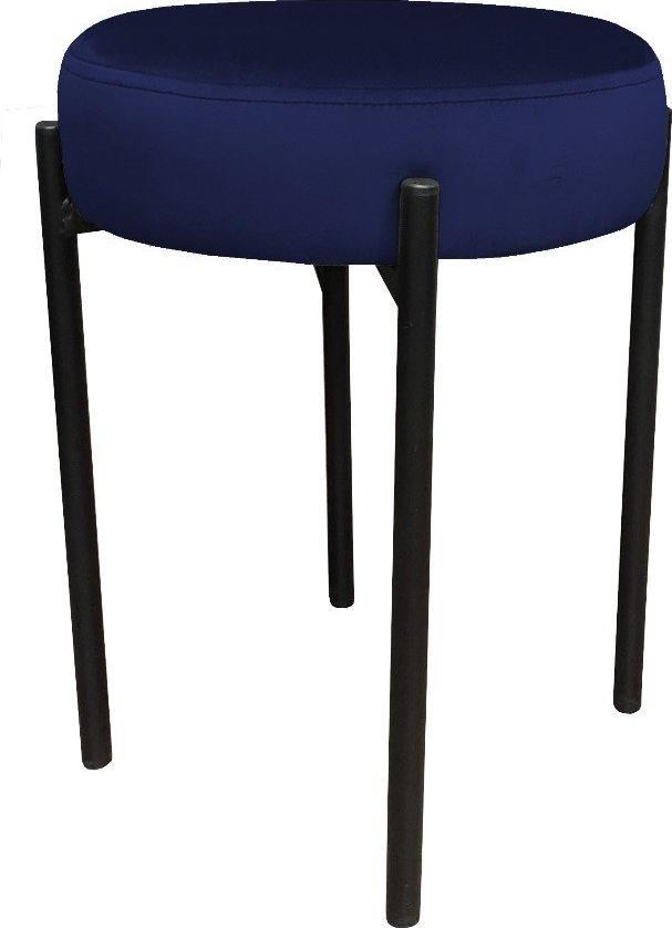 Atos Taboret TORIN MG VELVET granatowy