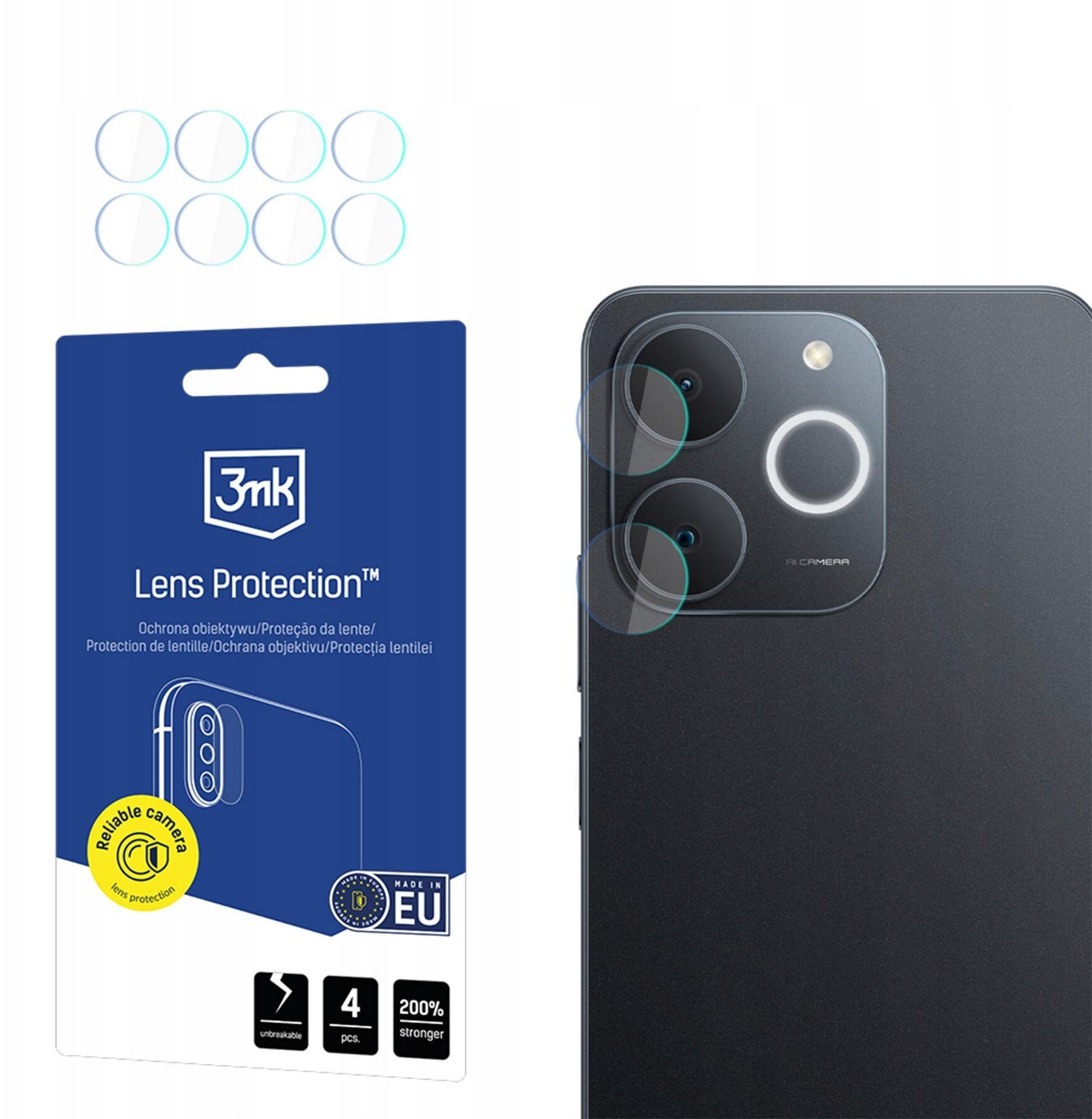 Realme Note 70T - 3mk Lens Protection