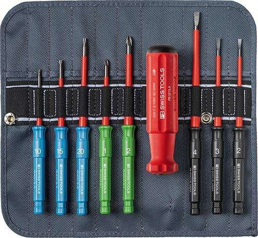 Zestaw wymiennych trzpieni z grotami VDE PB5218.SU Classic PB Swiss Tools