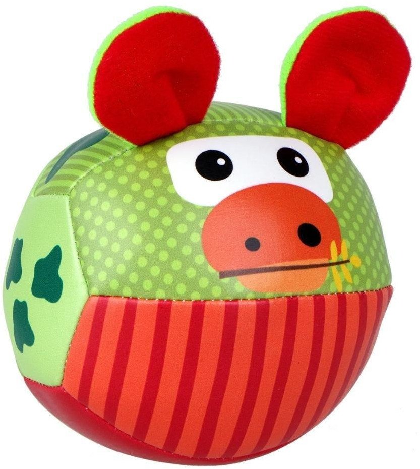 Piłka miękka z uszkami Krowa