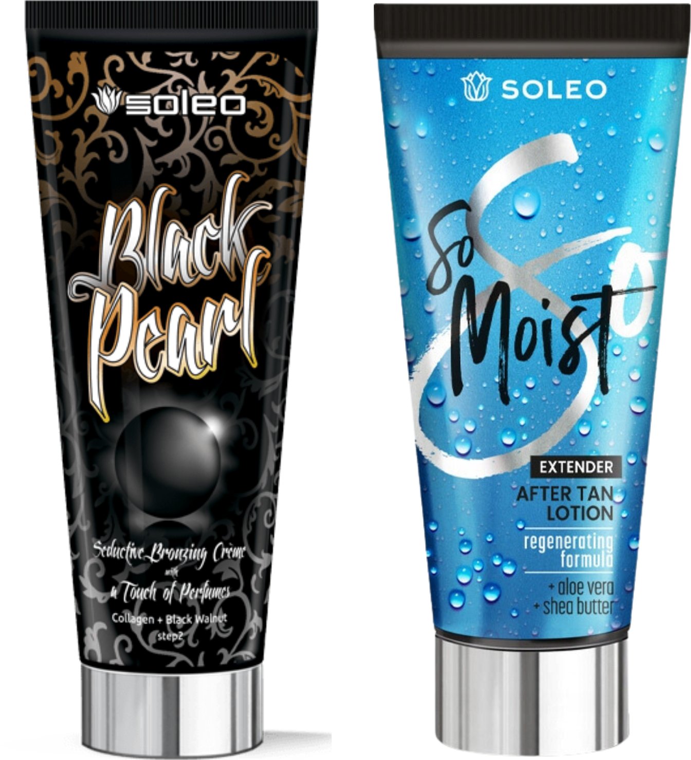 Soleo Black Pearl + So Moist Po Opalaniu Gratis