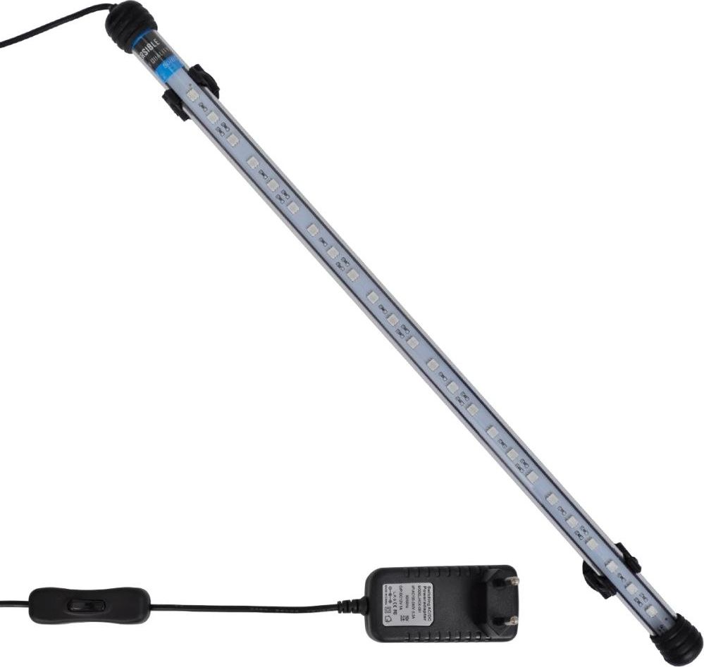 vidaXL Lampa akwariowa LED, 48 cm, niebieska
