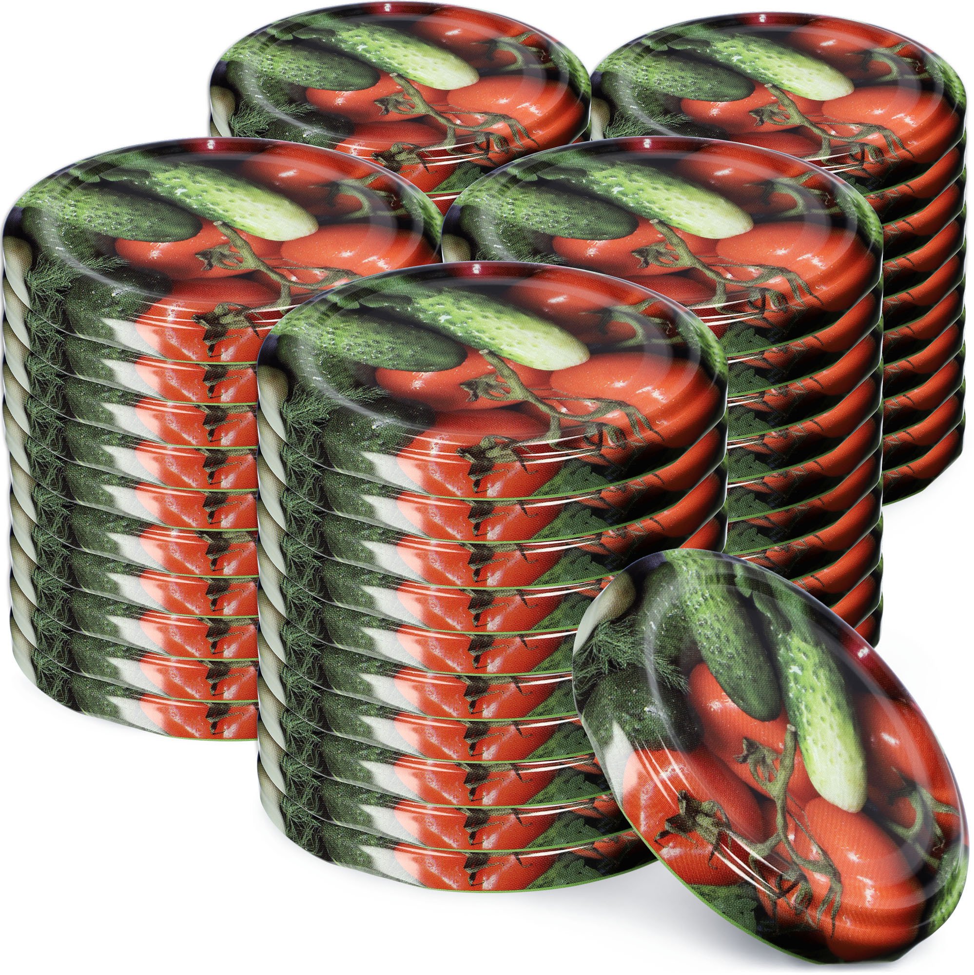 KADAX 50x Zakrętki Do Słoików Fi 82 Nakrętki Na Słoiki Wieczka Przetwory