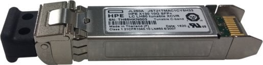 Aruba HPE X130 10G SFP+ LC LH80 tunable Transceiver