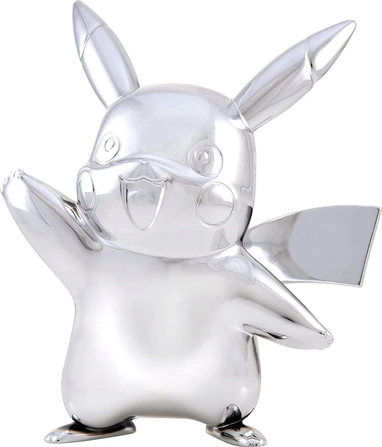 Figurka Jazwares pokemon 25 rocznica silver pikachu figurka limited!