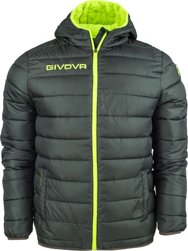 Givova Kurtka Givova Olanda szaro-limonkowa fluo G013 2319 S