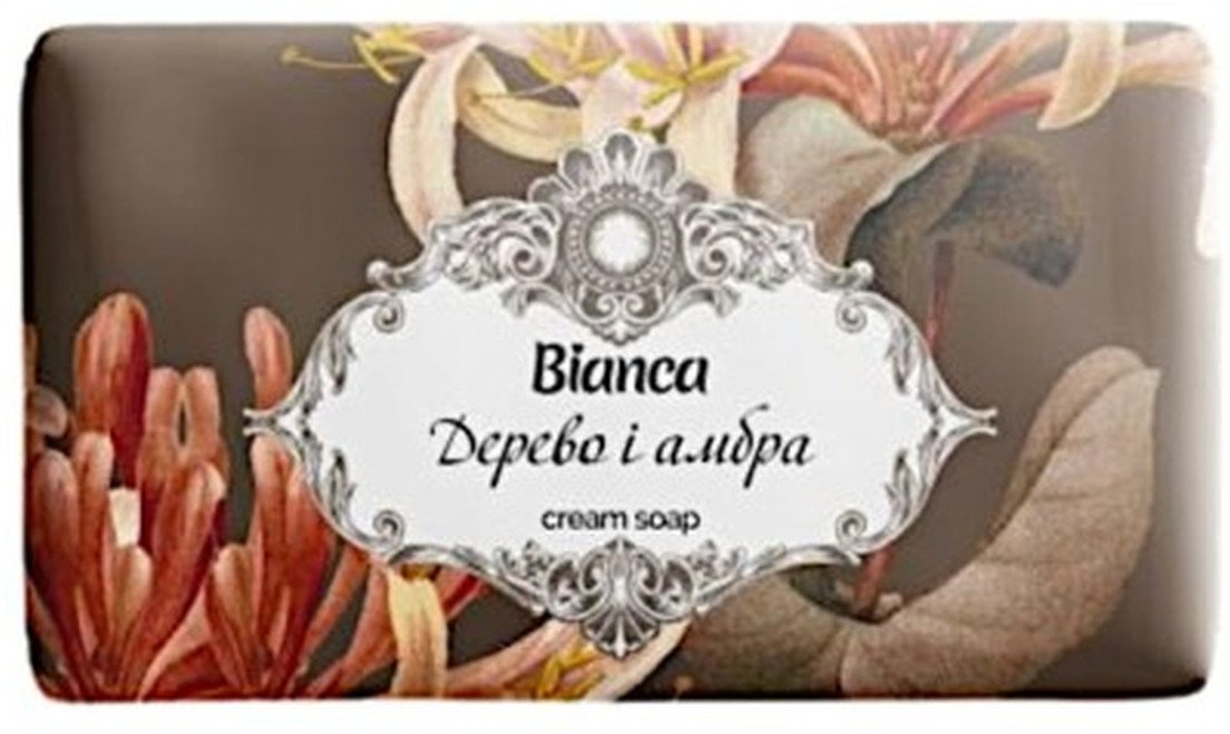 Bianca Mydło Kremowe Drewno i Bursztyn 200g