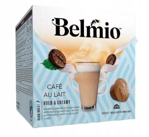 Nescafe Kapsułki do Dolce Gusto zamienników Belmio Café au Lait 16 sztuk