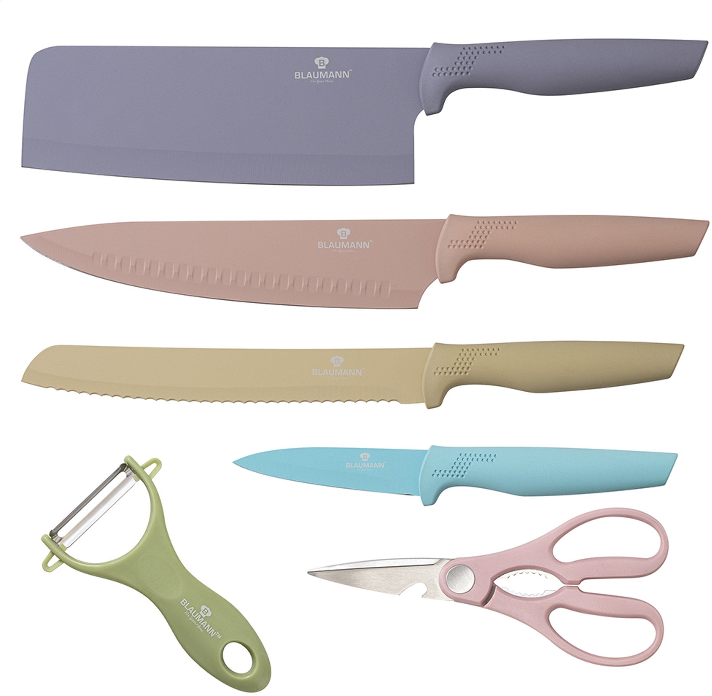 ZESTAW NOŻY 6 CZĘŚCIOWY MIX BLAUMANN BL-5071