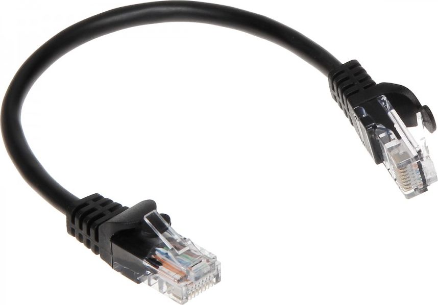 RBLINE PATCHCORD RJ45/0.2-BLACK 0.2m