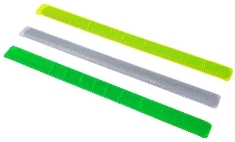 Opaska odblaskowa samozaciskowa 40x3cm MIX