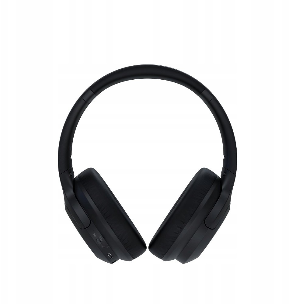 Devia słuchawki Bluetooth EarBass Pro1 nauszne czarne z ANC